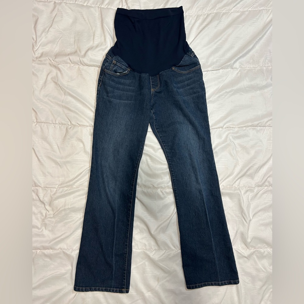 Indigo Blue size small maternity jeans